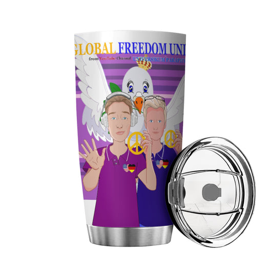 Tumbler Global Freedom United Men Germany & Usa Lilac
