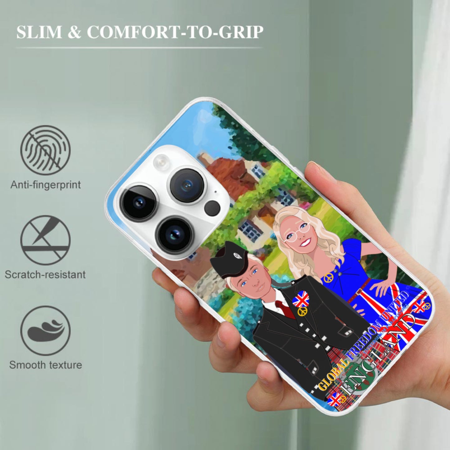 Mobile Phone GLOBAL FREEDOM UNITED© Couple Edition England