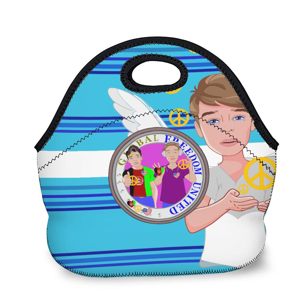 Meal Back GLOBAL FREEDOM UNITED© Men AFGHANISTAN & USA  Blue 2