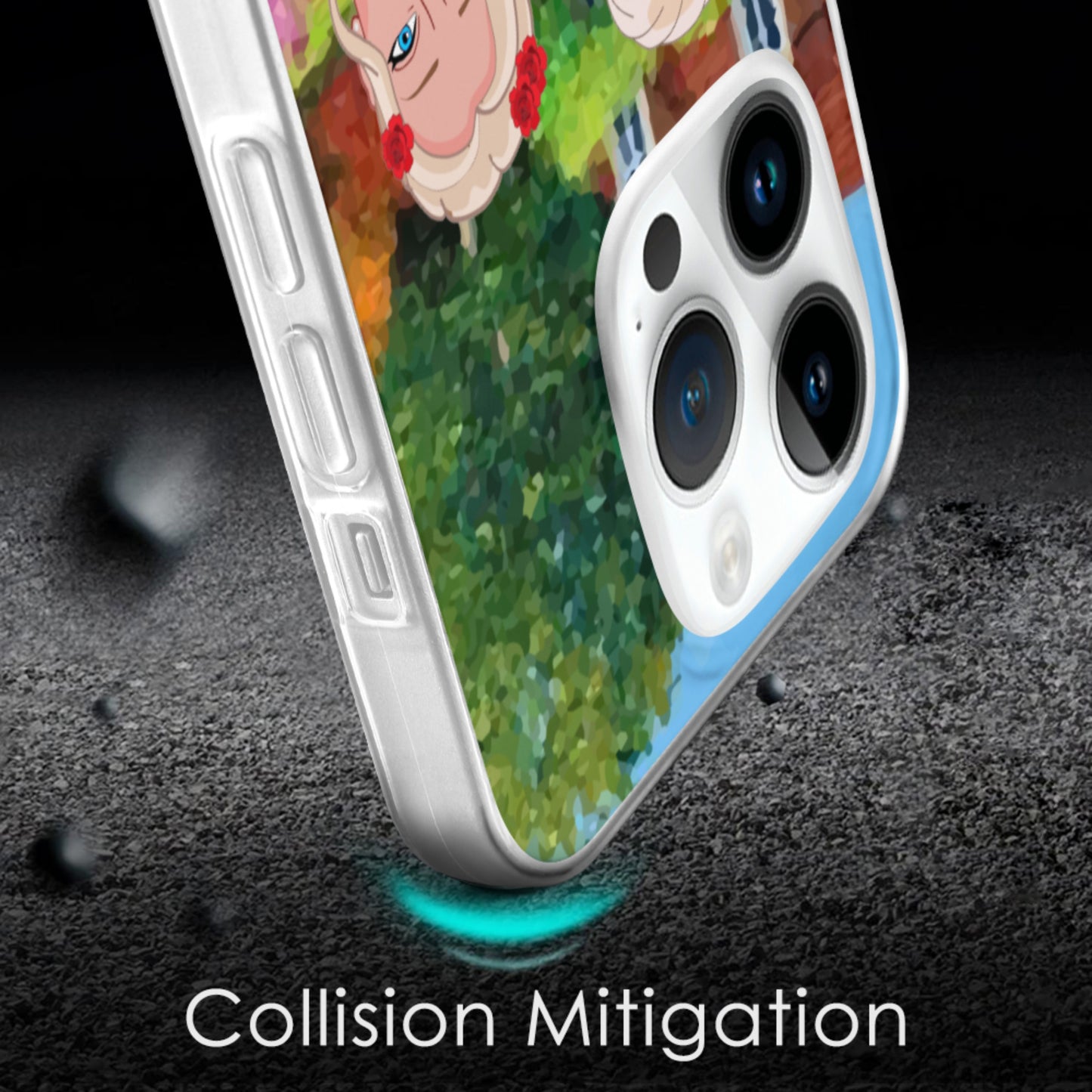 Mobile Case GLOBAL FREEDOM UNITED© Couple Edition Serbia Blue One