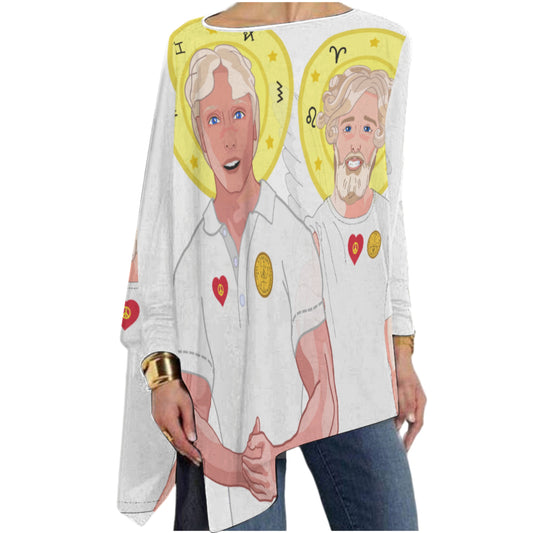 Pullover Long Sleeve T-shirt Global Freedom United Archangel Michael & Uriel