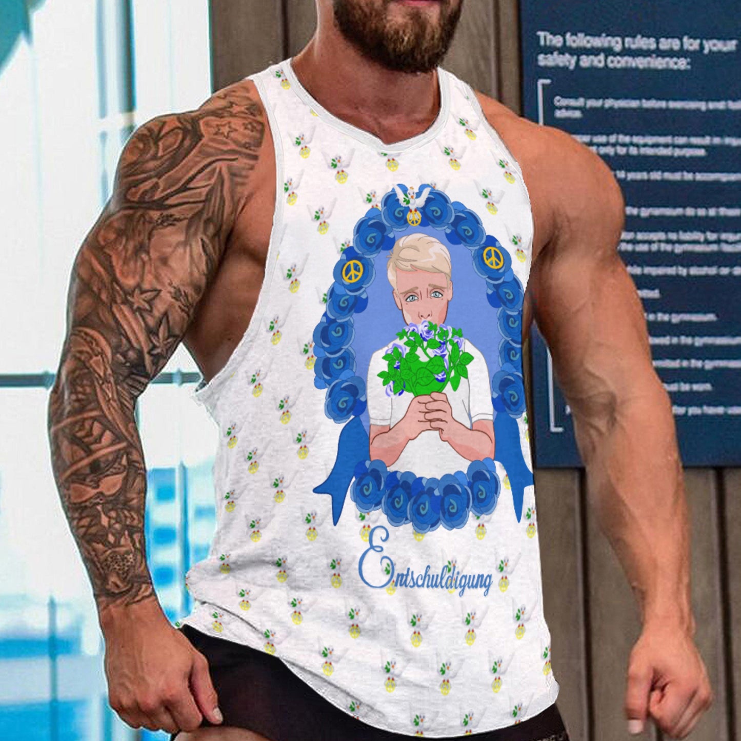 Unterhemd 1 Global Freedom United Ein Junge Sagt Entschuldigung