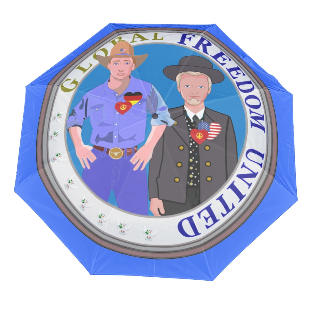 Umbrella Global Freedom United Men Usa & Germany Old Peace