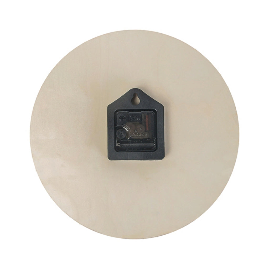 Wooden Wall Clock Without Scale GLOBAL FREEDOM UNITED© Women French & Russia