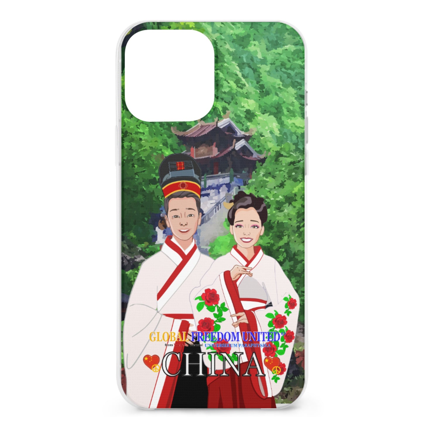 Phone Case GLOBAL FREEDOM UNITED© Couple Edition China
