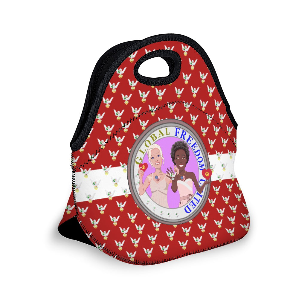 Meal Back GLOBAL FREEDOM UNITED© Men Anti Fascism & Racism USA RED