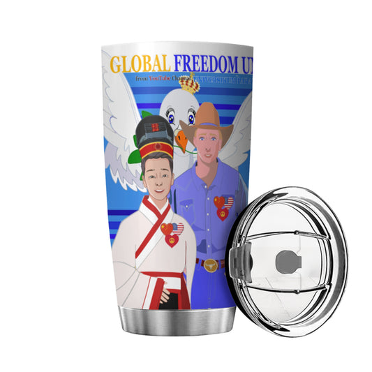 Tumbler Global Freedom United Men Usa & China Deep Blue