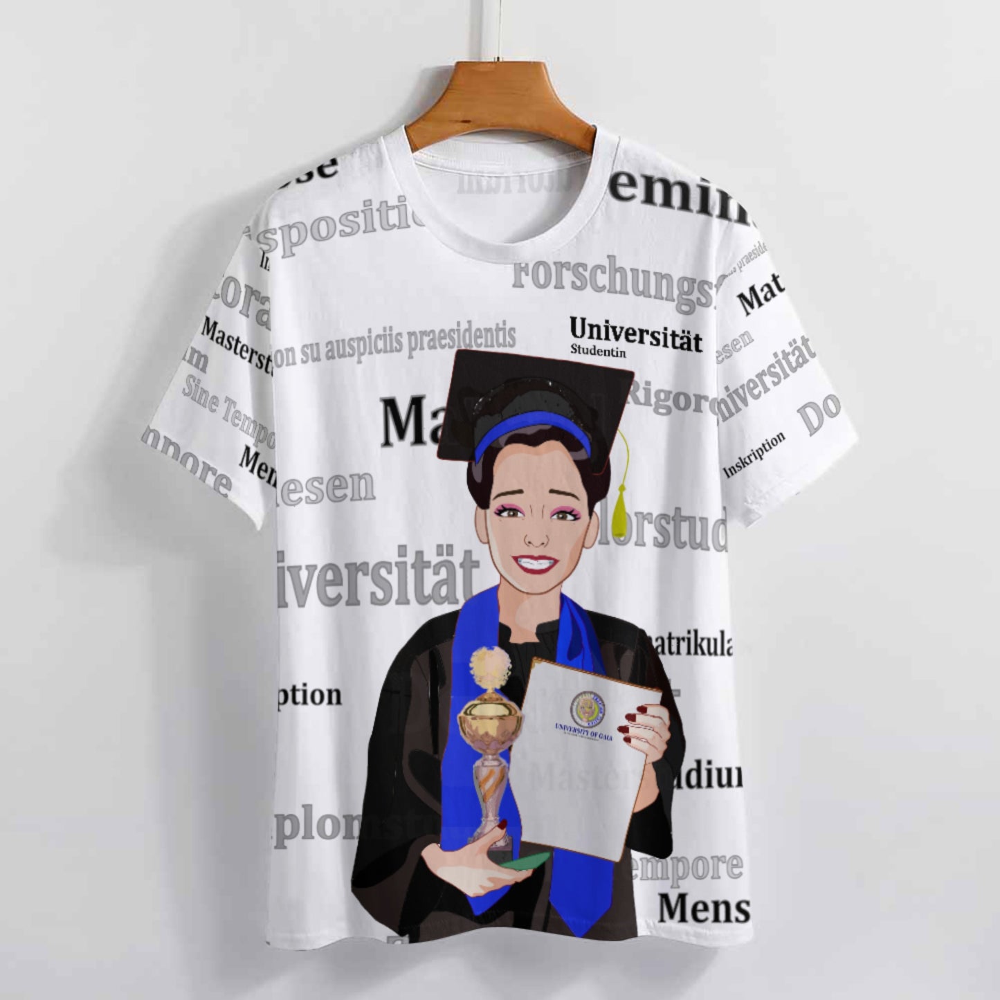 Women´s T-shirt Global Freedom United Asia Student Girl Cooper Place