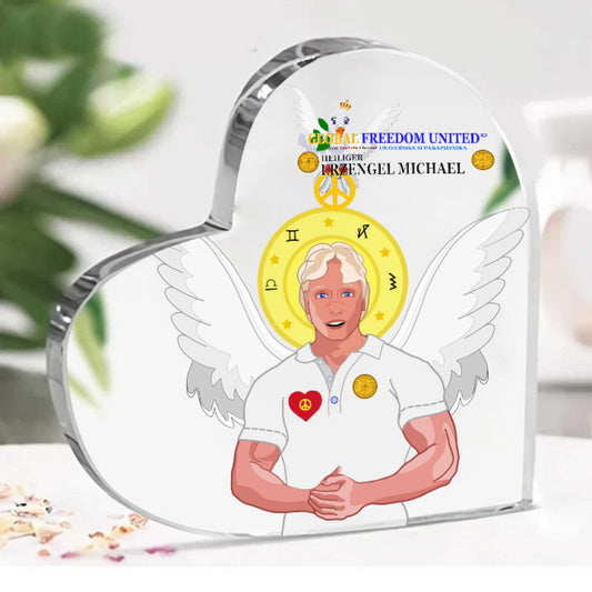 Acrylic Plaque Global Freedom United Archangel Michael No 2