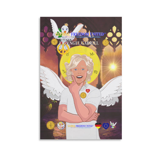 Plakat Global Freedom United Archangel Gabriel German