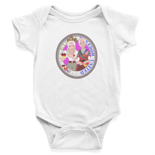 Baby Body Global Freedom United Girls Usa & Germany Old Peace