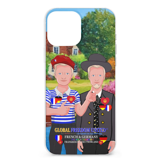 Mobile Phone Case GLOBAL FREEDOM UNITED© Men French & Germany