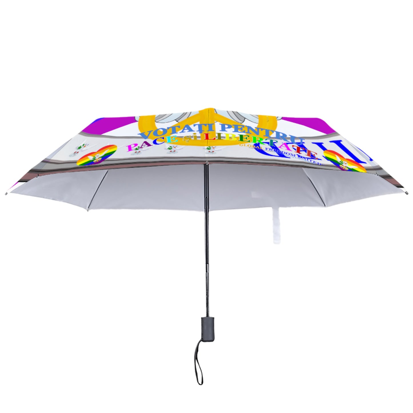 Umbrella Global Freedom United Men Dove Of Peace Pipe Romania