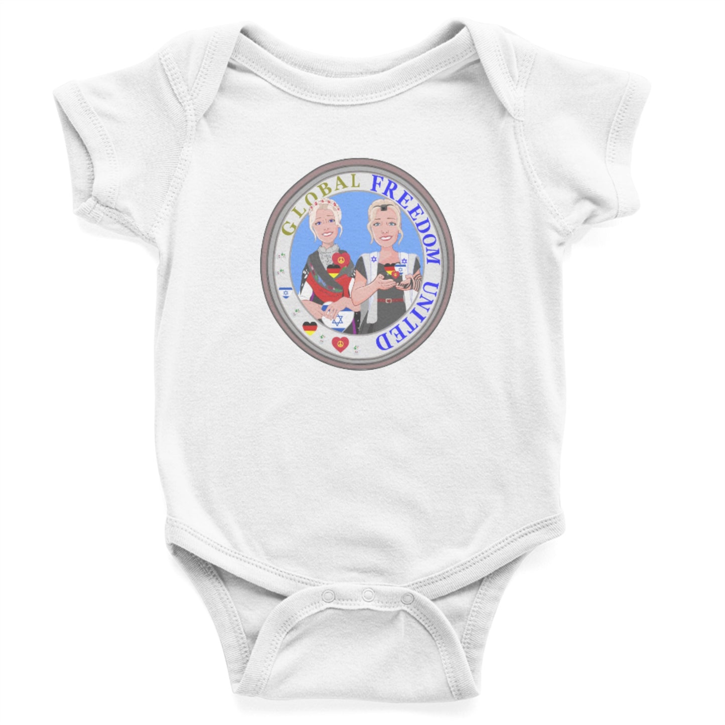 Baby Body Global Freedom United Girls Israel & Germany Old Peace