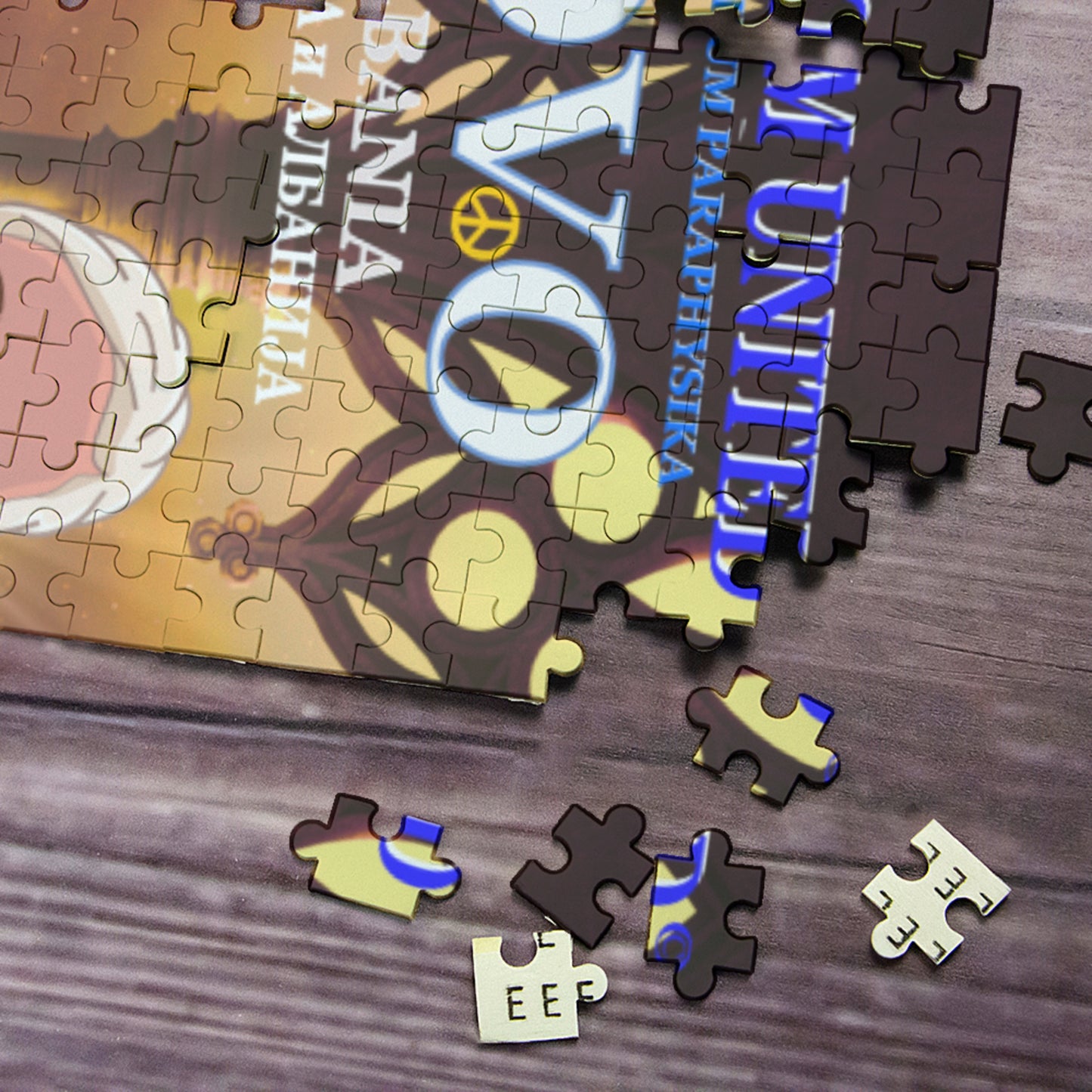 Paper Puzzle Global Freedom United Serbia & Albania