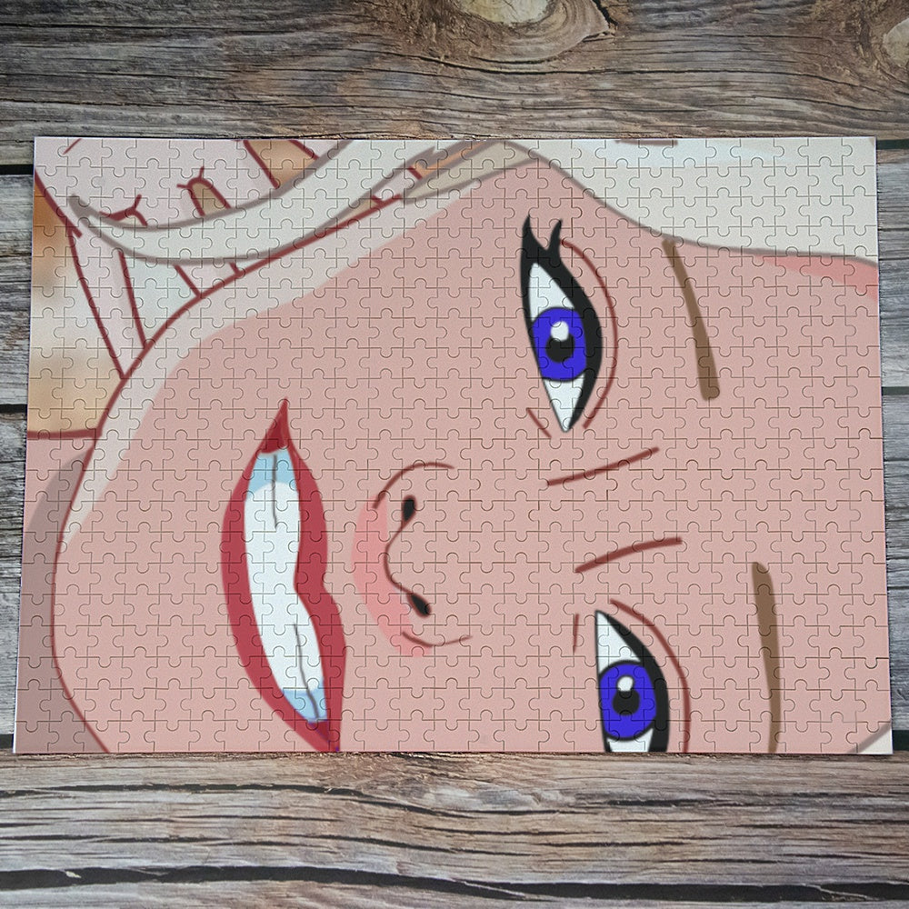 Paper Puzzle Global Freedom United  Women For Puzzle Freaks Blond Hairy Woman No. 1