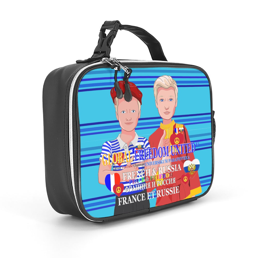 Laether Meal Back GLOBAL FREEDOM UNITED© Men Russia & French Blue