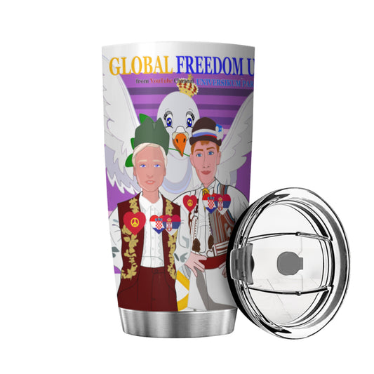 Tumbler Global Freedom United Men Croatia & Serbia Lilac