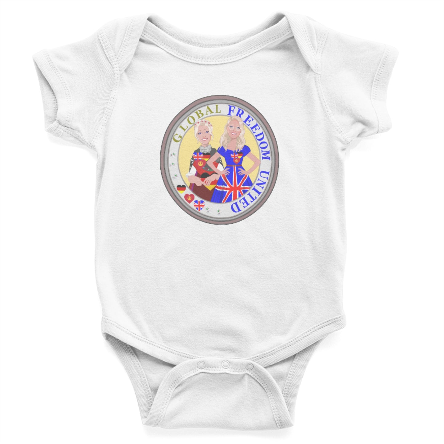 Baby Bodys Global Freedom United Girls England & Germany Old Peace