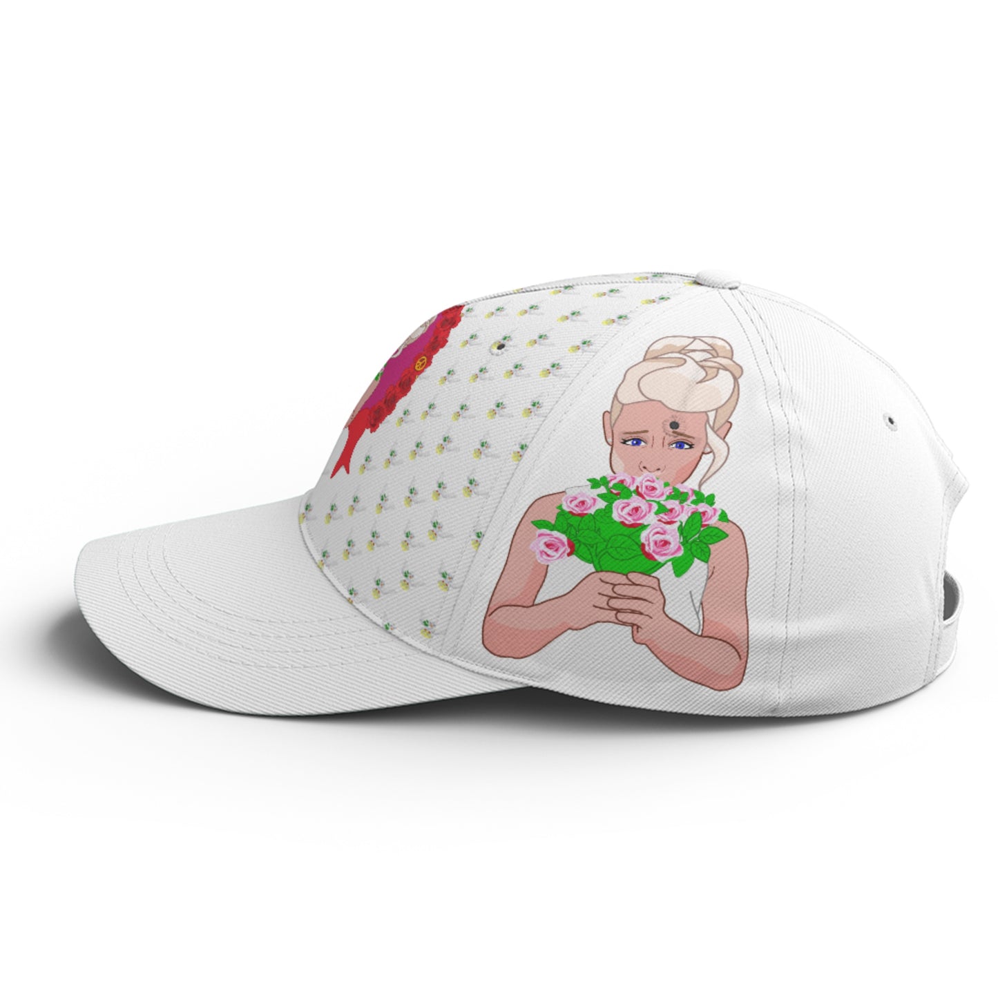 Baseball Cap GLOBAL FREEDOM UNITED© Une fille dit désoié Excusez-moi