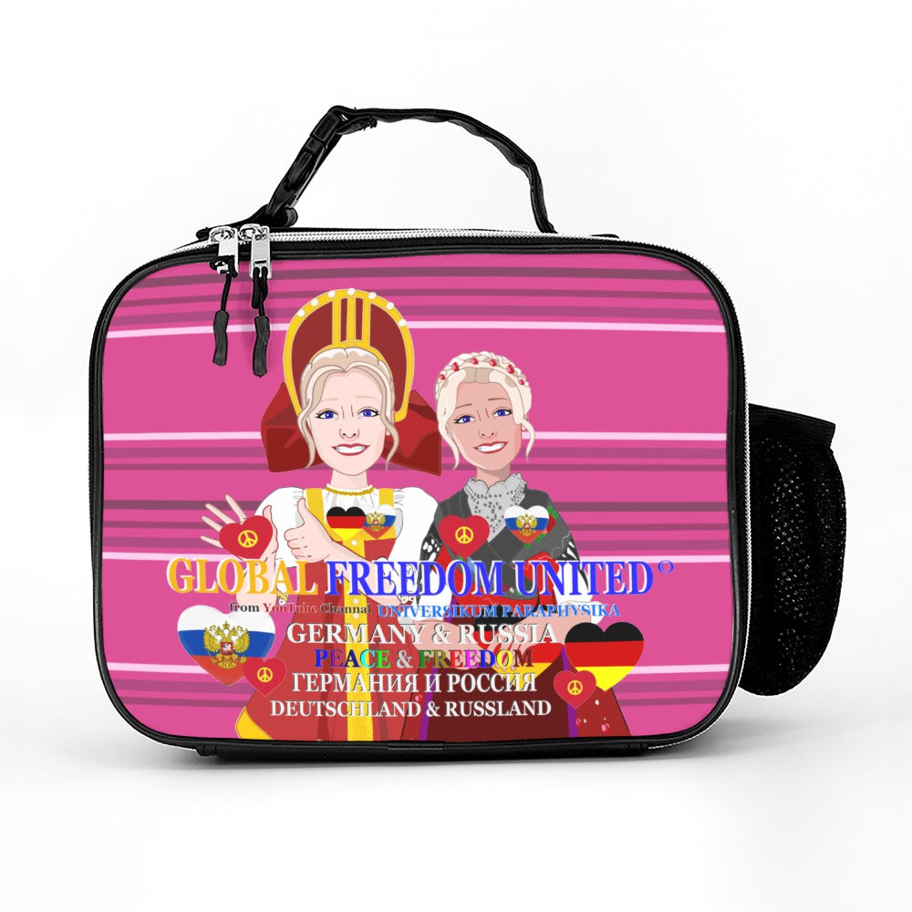 Laether Meal Back GLOBAL FREEDOM UNITED© Women Russia & Germany Pink