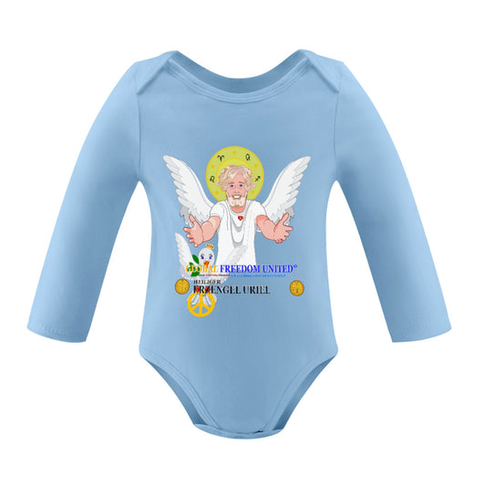 Baby Long-sleeve Bodysuit Global Freedom United Boys Archangel Uriel 2