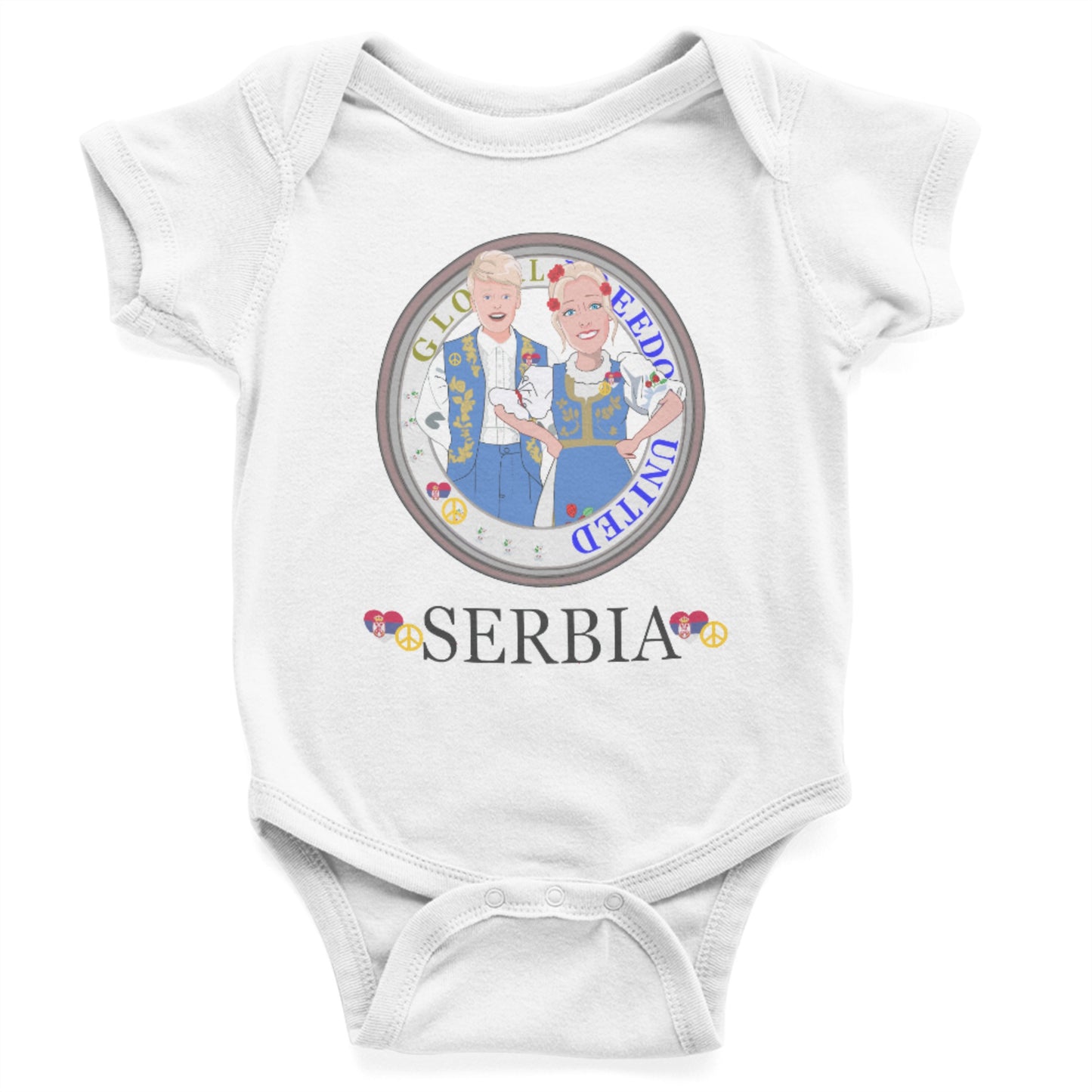Baby Body Global Freedom United Couple Edition Serbia Blue
