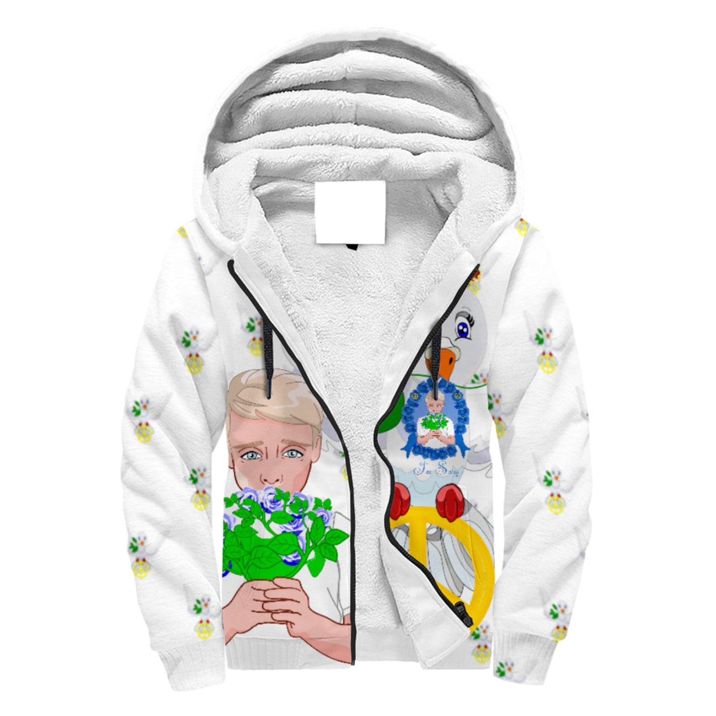 Plush Hoodie Global Freedom United I´m Sorry From A Boy
