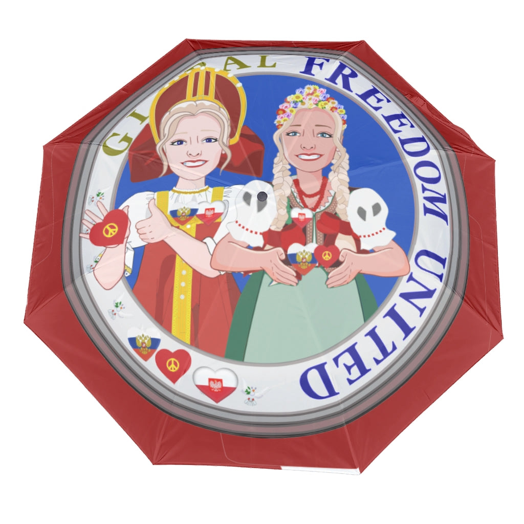 Umbrella Global Freedom United Women Russia & Poland Old Peace