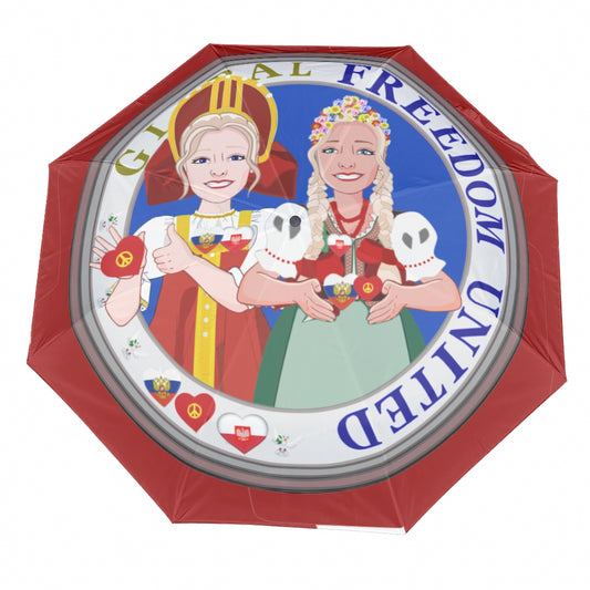 Umbrella Global Freedom United Women Russia & Poland Old Peace