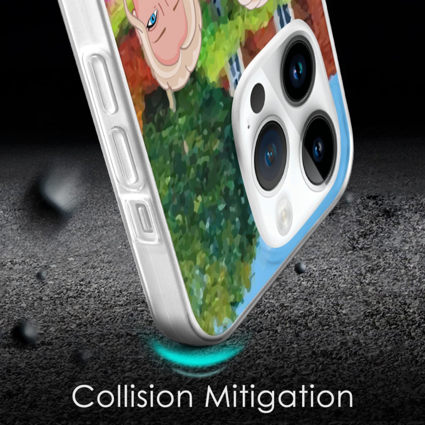 Phone Case GLOBAL FREEDOM UNITED© Couple Edition Serbia Black One