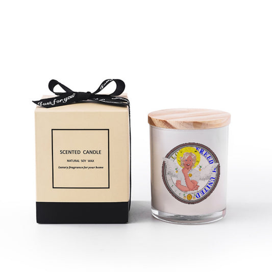 Scented Soy Candle Global Freedom United Archangel Gabriel