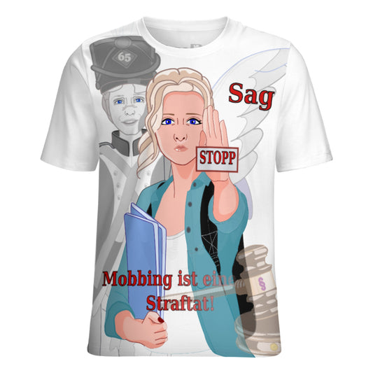 Women´s T-shirt Global Freedom United Anti Mobbing Deutsch V1