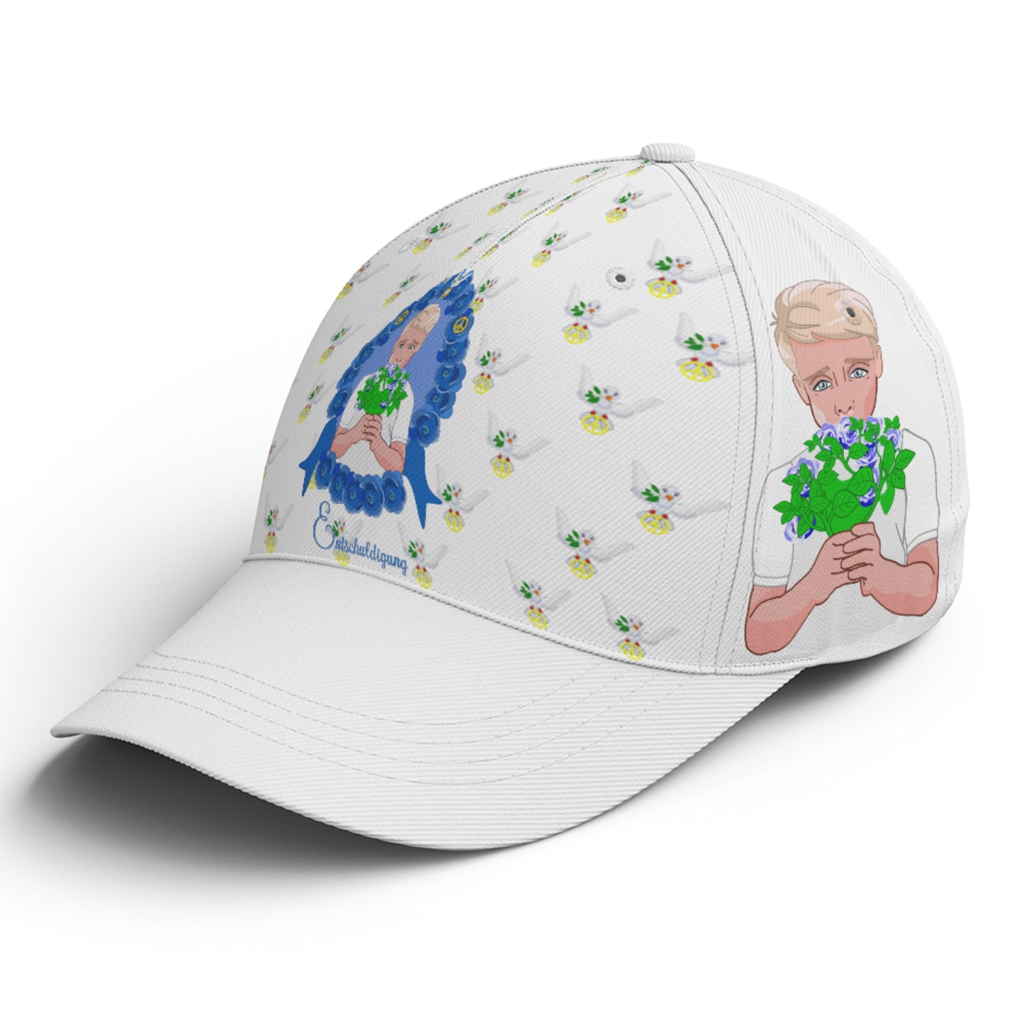 Baseball Cap GLOBAL FREEDOM UNITED© Ein Junge Sagt Entschuldigung