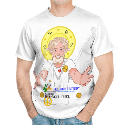 Men´s T-shirt Global Freedom United Archangel Uriel German