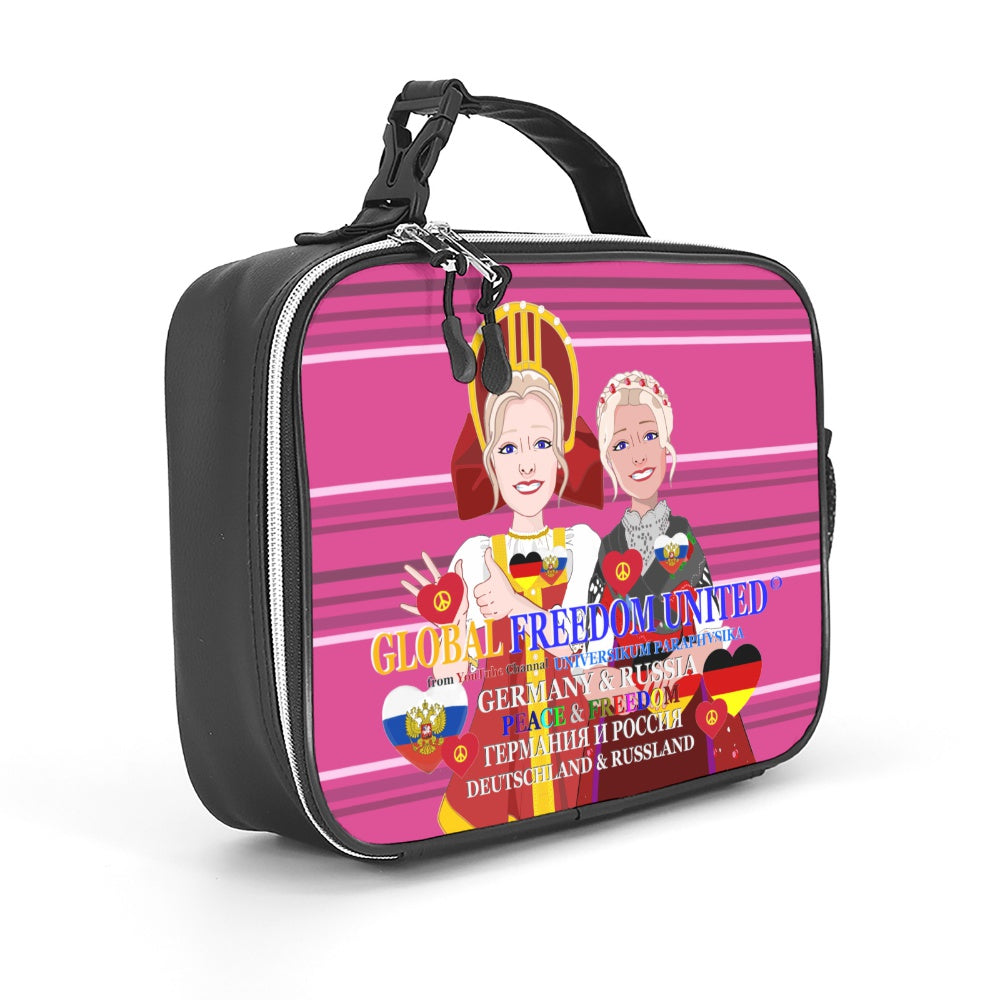 Laether Meal Back GLOBAL FREEDOM UNITED© Women Russia & Germany Pink