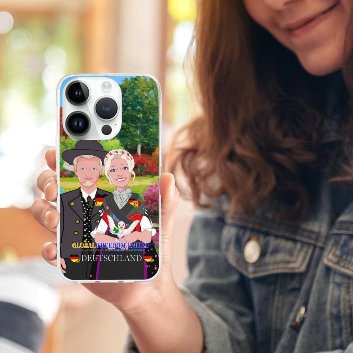 Phone Case GLOBAL FREEDOM UNITED© Couple Edition Germany V1