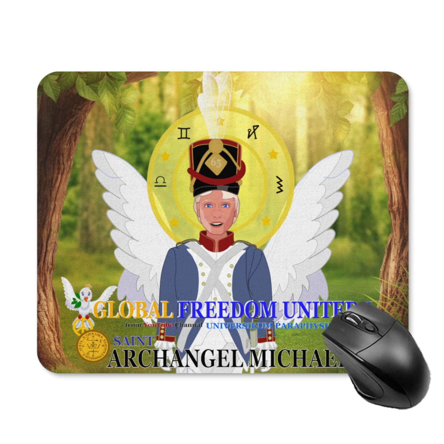 Mouse Ped Global Freedom Unitede Archangel Michael English V2