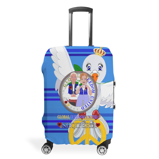 Lugguage GLOBAL FREEDOM UNITED© Couple Albania Deep Blue