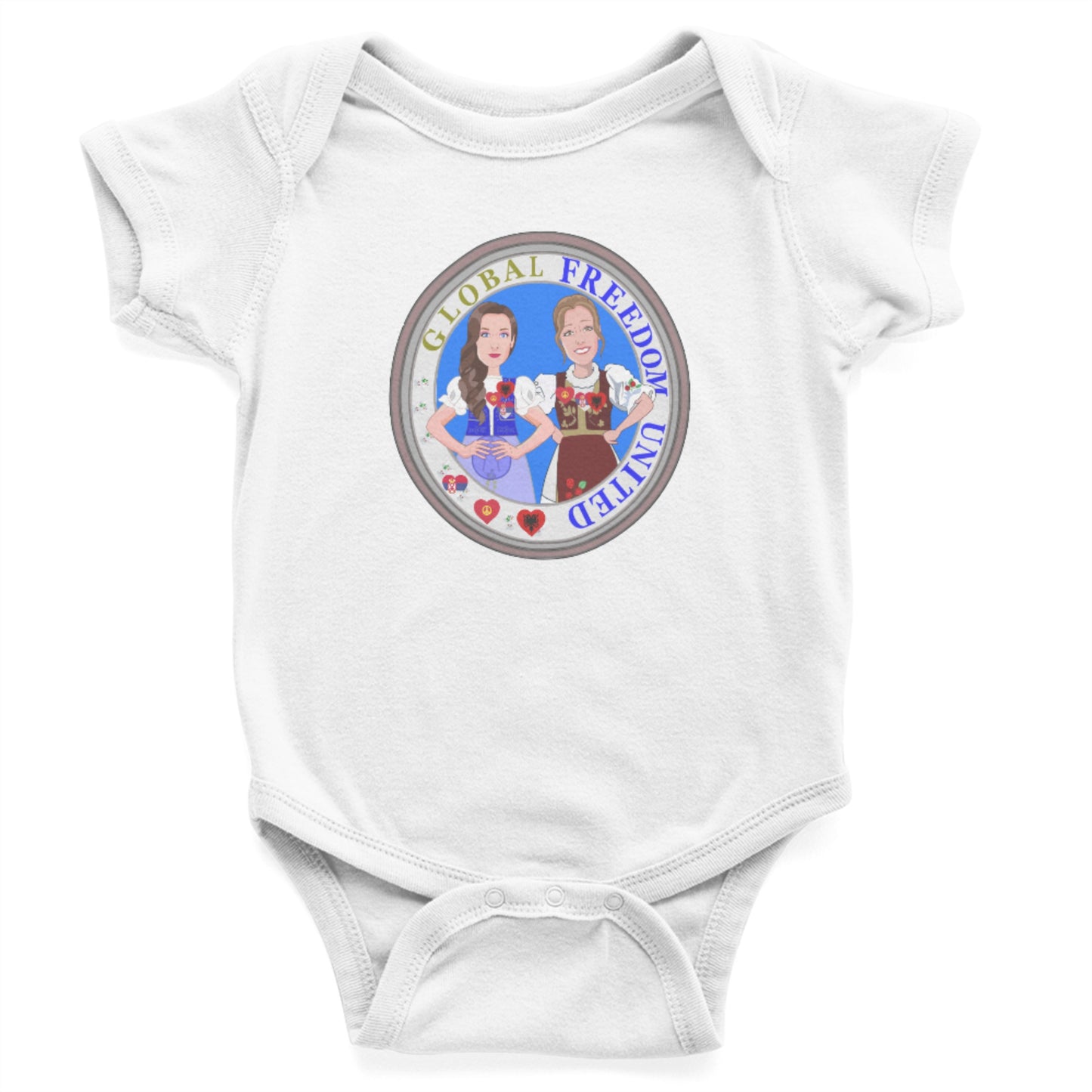 Baby Body Global Freedom United Girls Albania & Serbia Old Peace