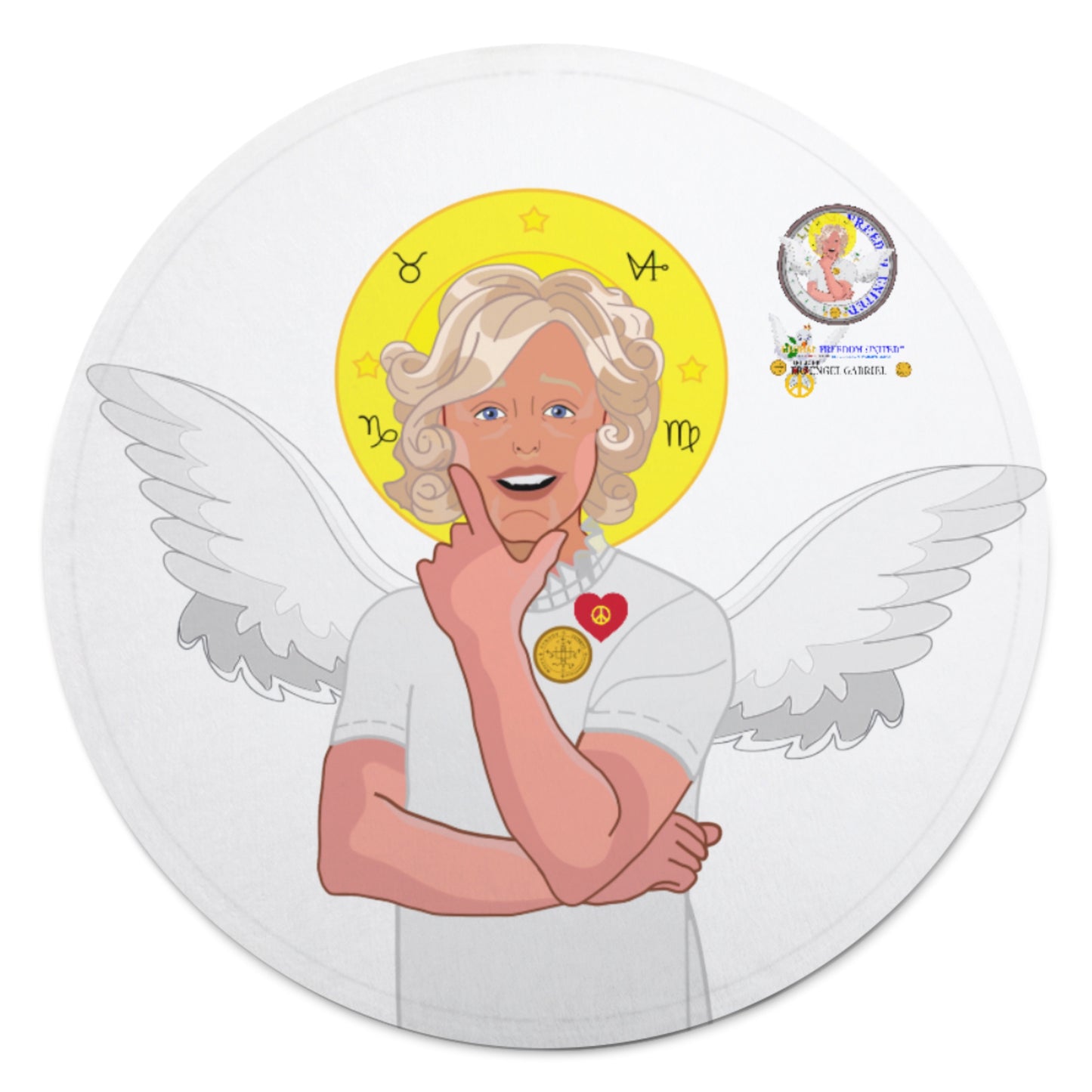 Blanket For Kits GLOBAL FREEDOM UNITED© Archangel Gabriel