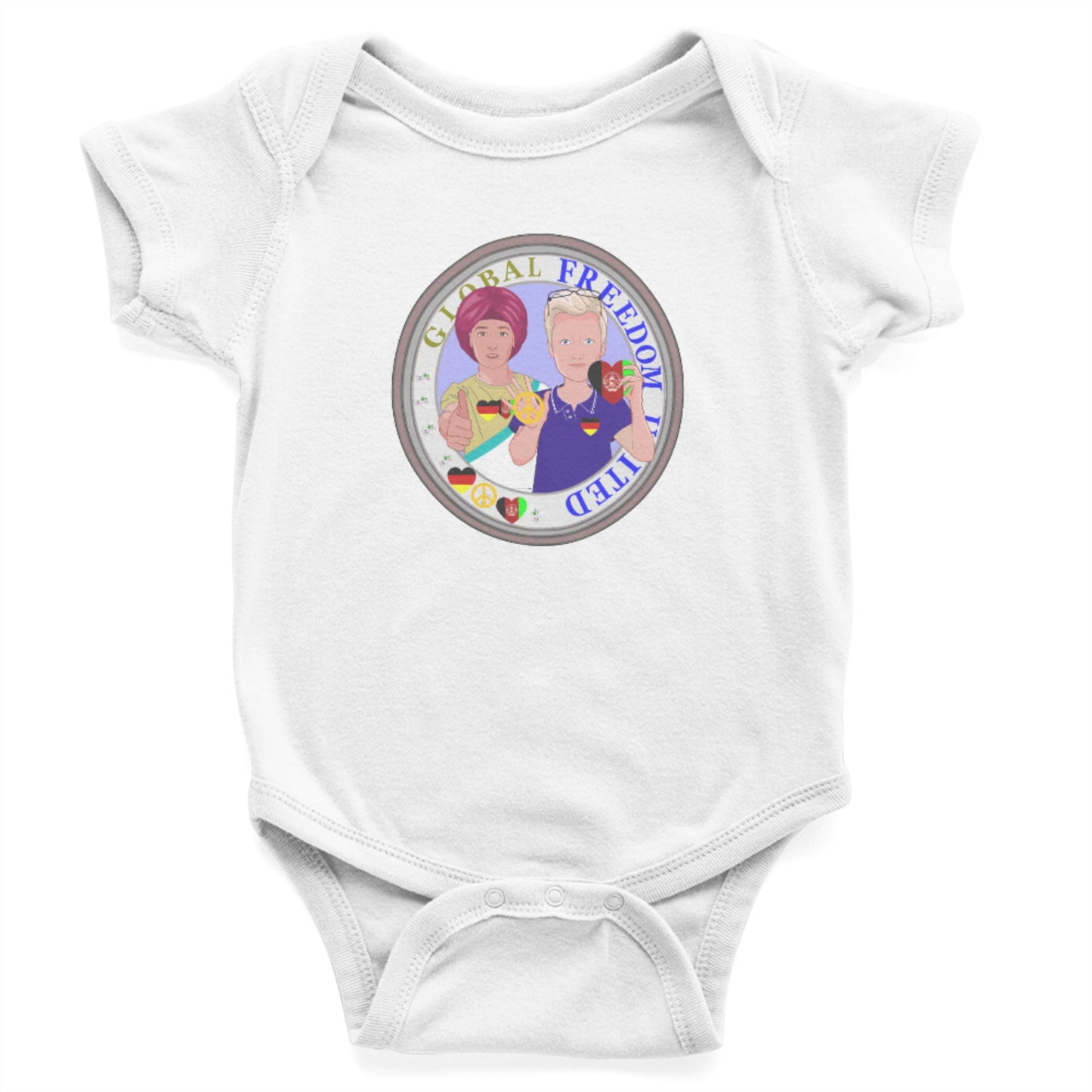 Baby Body GLOBAL FREEDOM UNITED© Boys AFGHANISTAN & GERMANY