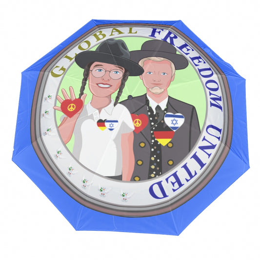 Umbrella Global Freedom United Men Israel & Germany Old Peace