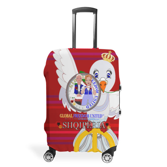 Lugguage GLOBAL FREEDOM UNITED© Couple Albania Red