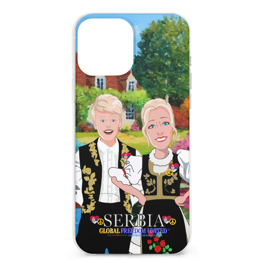 Phone Case GLOBAL FREEDOM UNITED© Couple Edition Serbia Black One