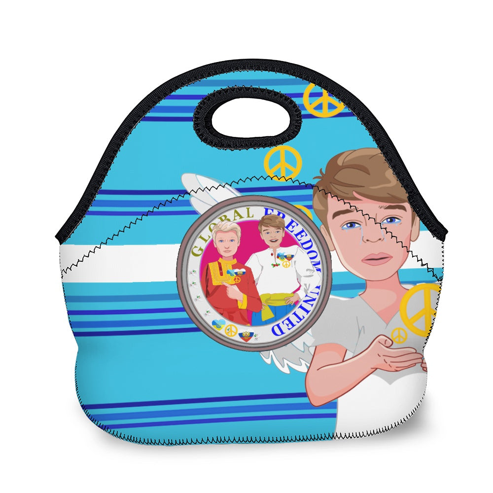 Meal Back GLOBAL FREEDOM UNITED© Women Ukrain & Russia Blue